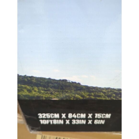 Zray 10'8" X 33" Inflatable SUP All Around Paddle Board Kit Art Deco Grain C-1 - Picture 4 of 8